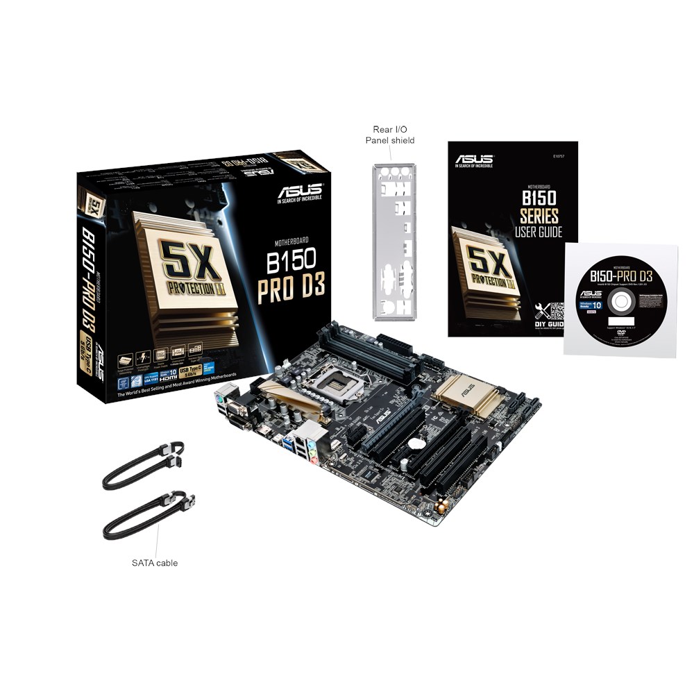 Asus B150Pro D3 Motherboard Specifications On MotherboardDB